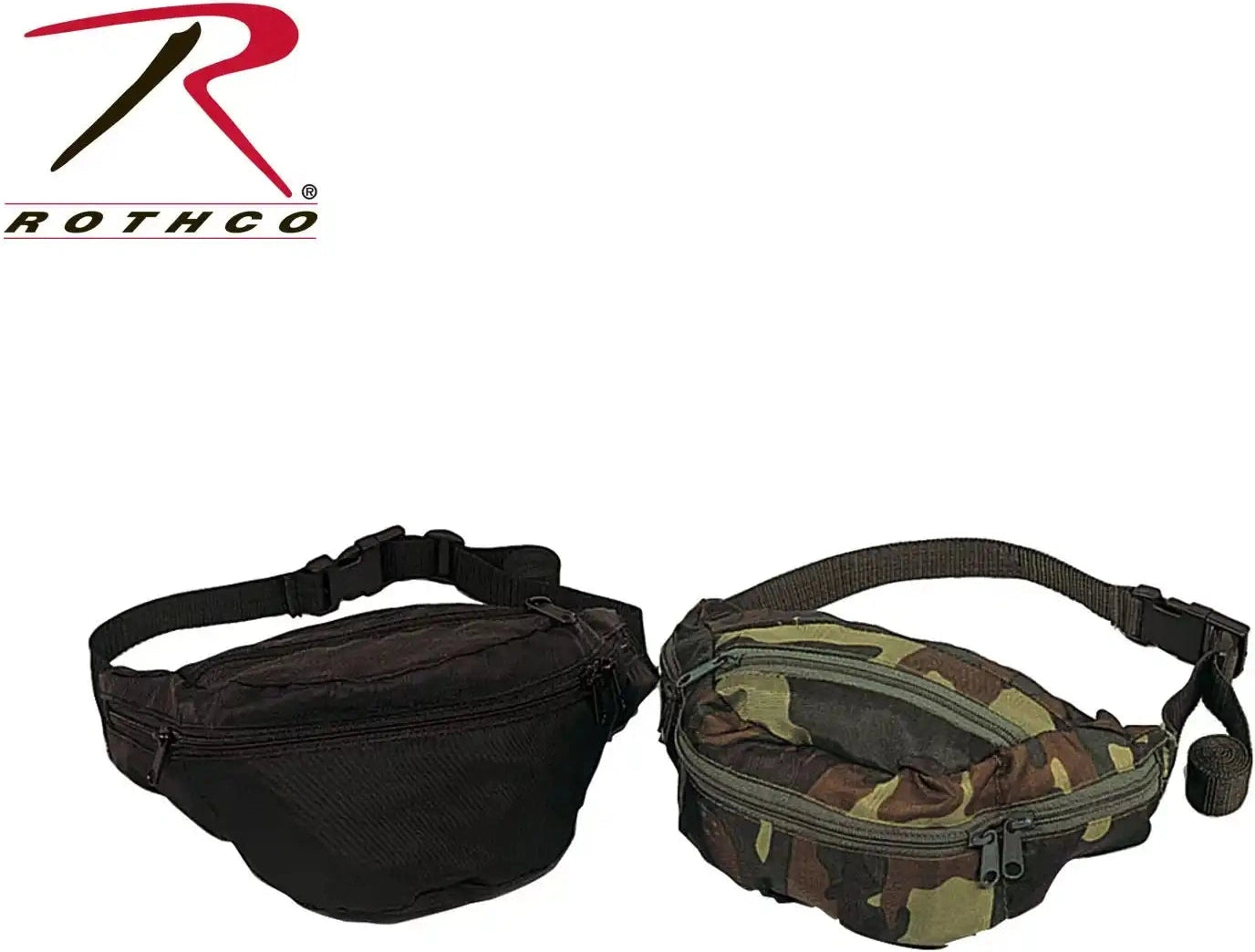 Rothco Fanny Pack - Black / one Size