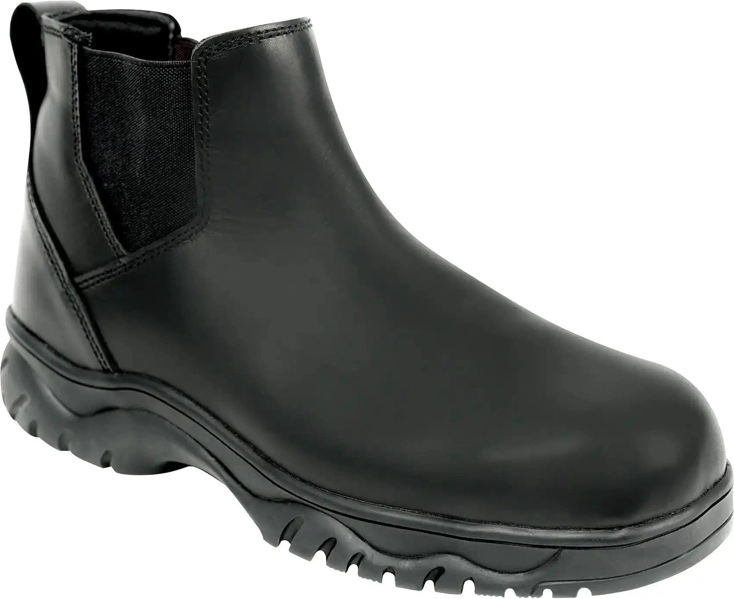 Rothco Forced Entry 6 Inch Composite Toe Chelsea Work Boots Black / 9.5