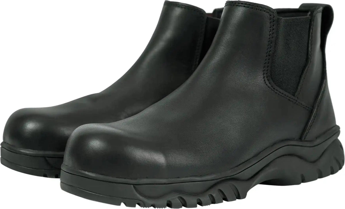 Rothco Forced Entry 6 Inch Composite Toe Chelsea Work Boots Black / 9.5