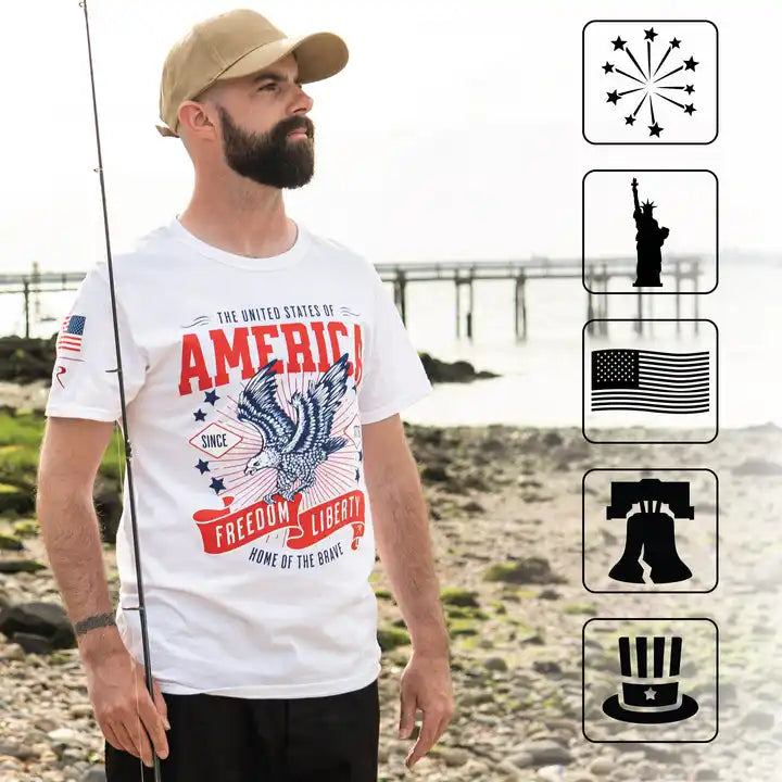 Rothco Freedom &amp; Liberty t Shirt