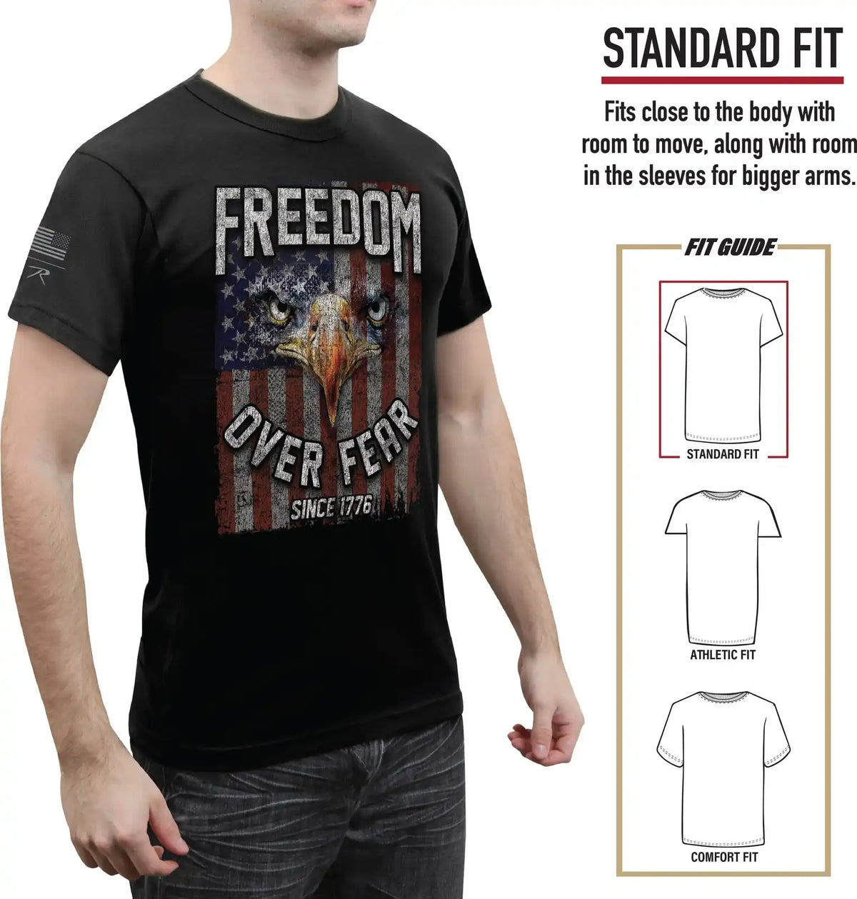 Rothco Freedom Over Fear T-shirt