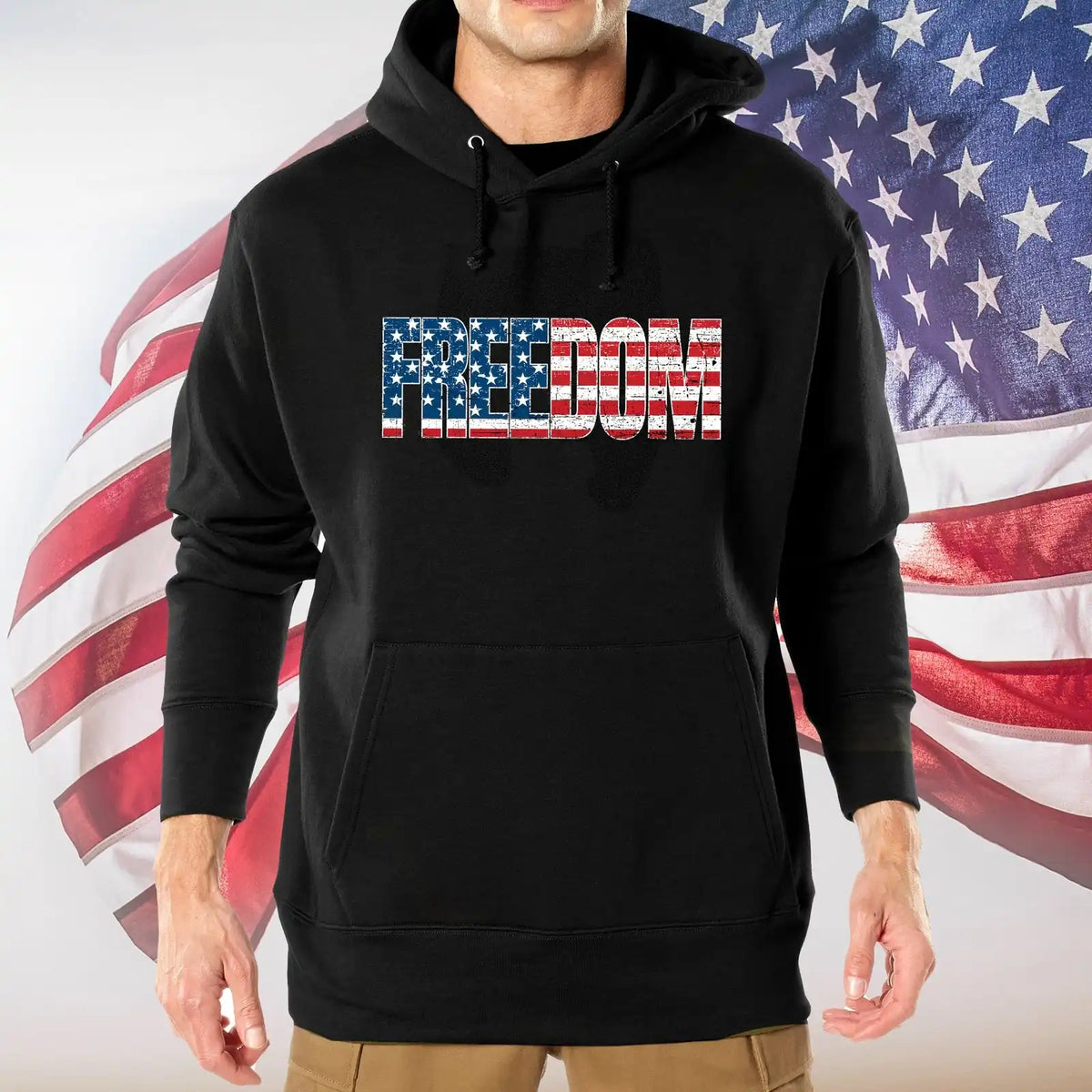 Rothco Freedom us Flag Hoodie