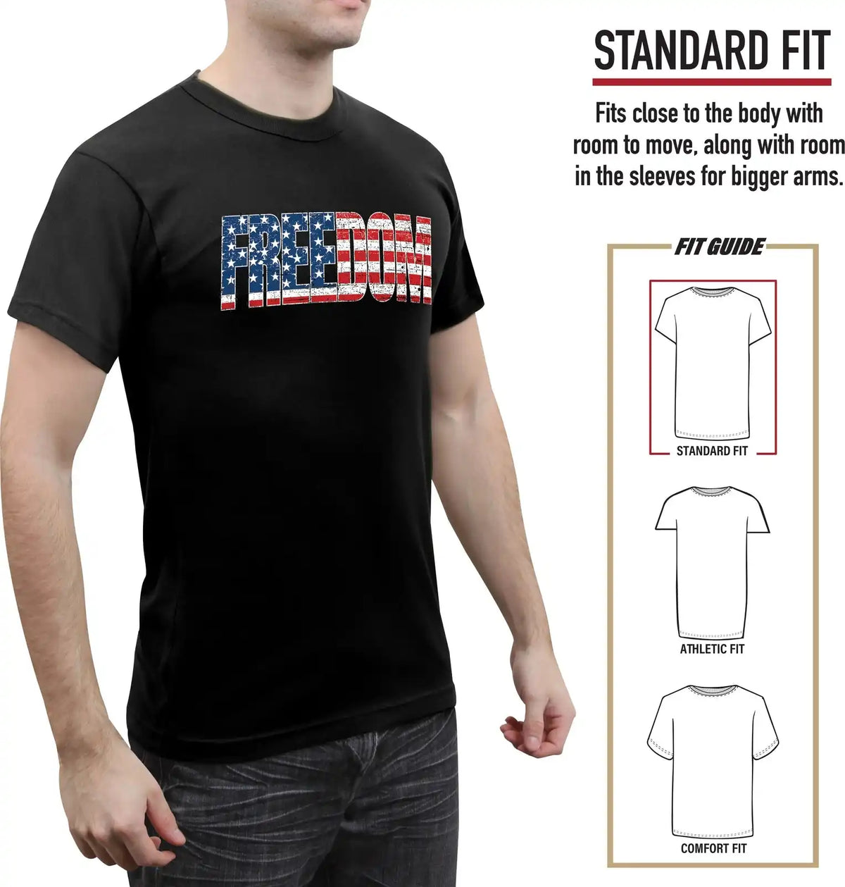 Rothco Freedom us Flag t Shirt