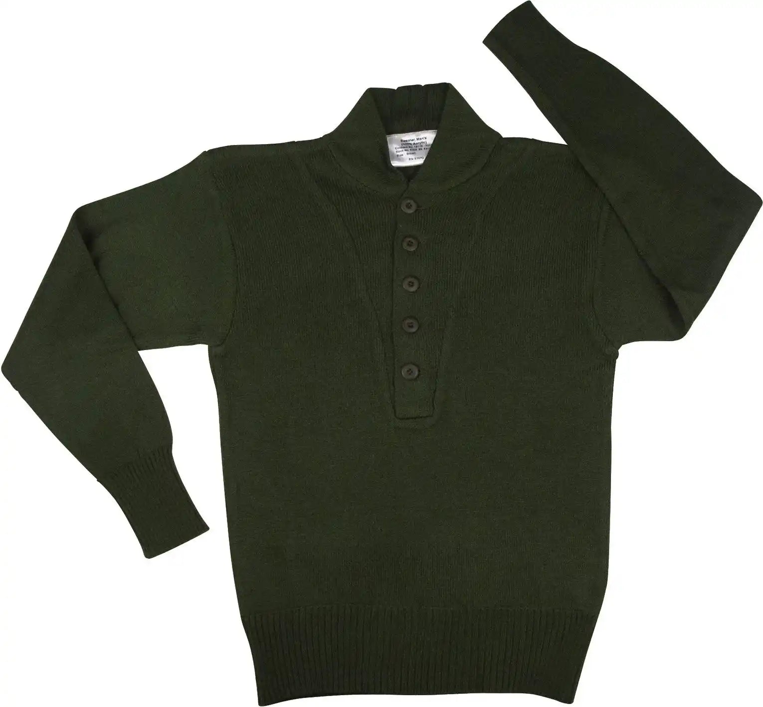 Rothco G.i. Style 5 Button Sweater
