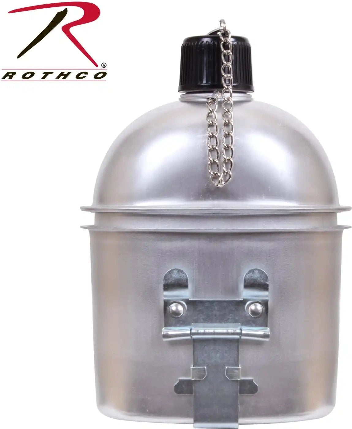 Rothco G.i. Style Aluminum Canteen Silver
