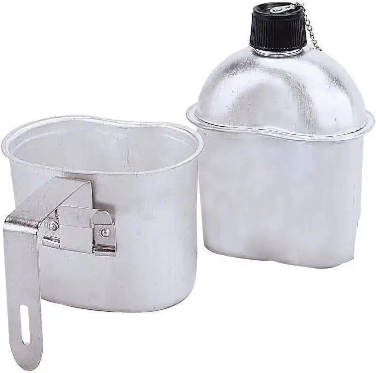 Rothco G.i. Style Aluminum Canteen Silver