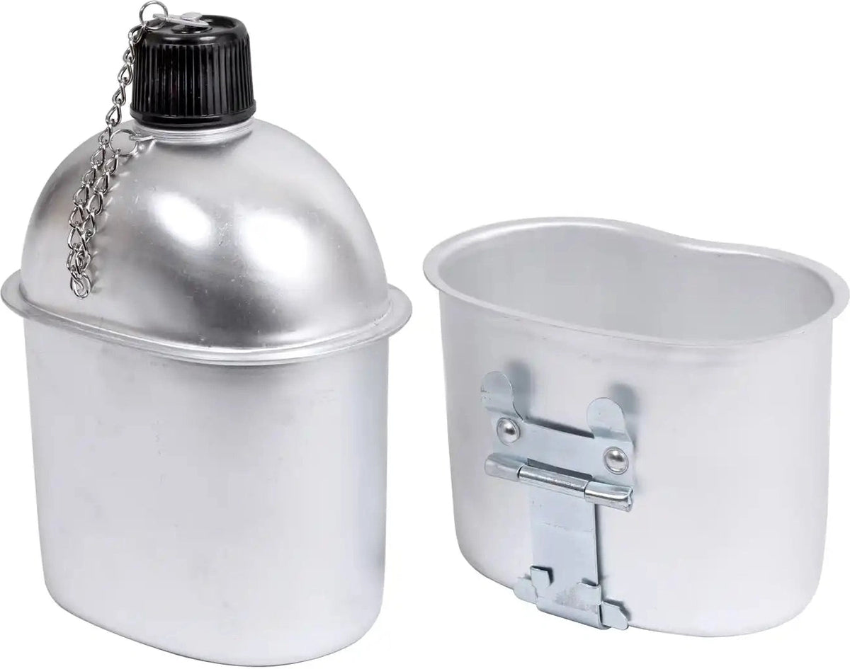 Rothco G.i. Style Aluminum Canteen Silver