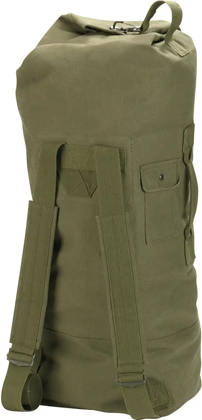Rothco G.i. Style Canvas Double Strap Duffle Bag