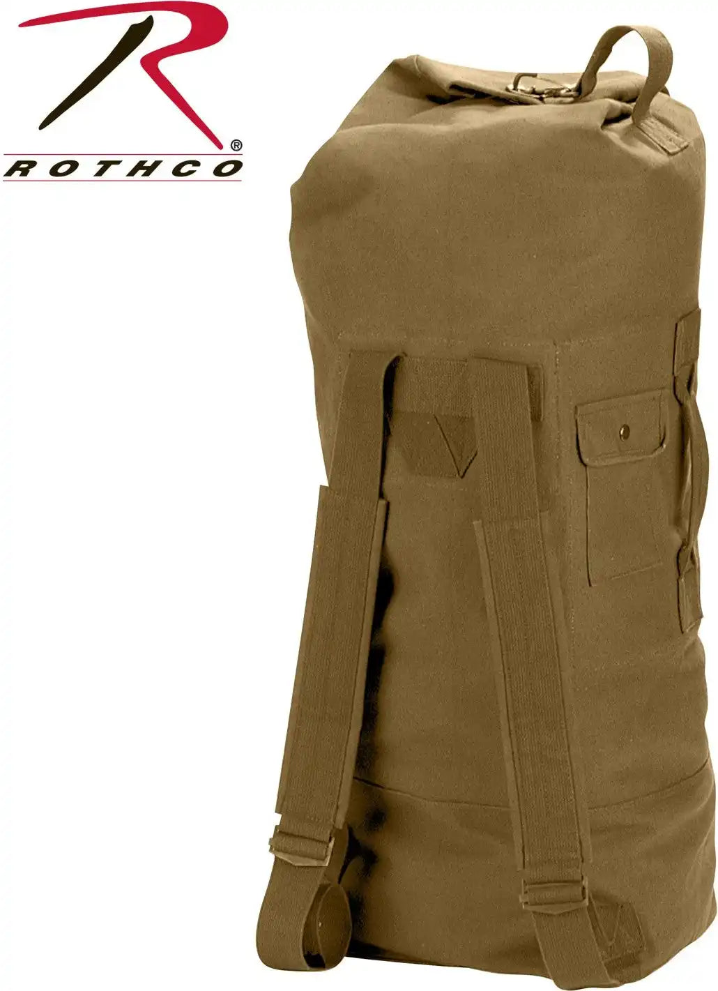 Rothco G.i. Style Canvas Double Strap Duffle Bag