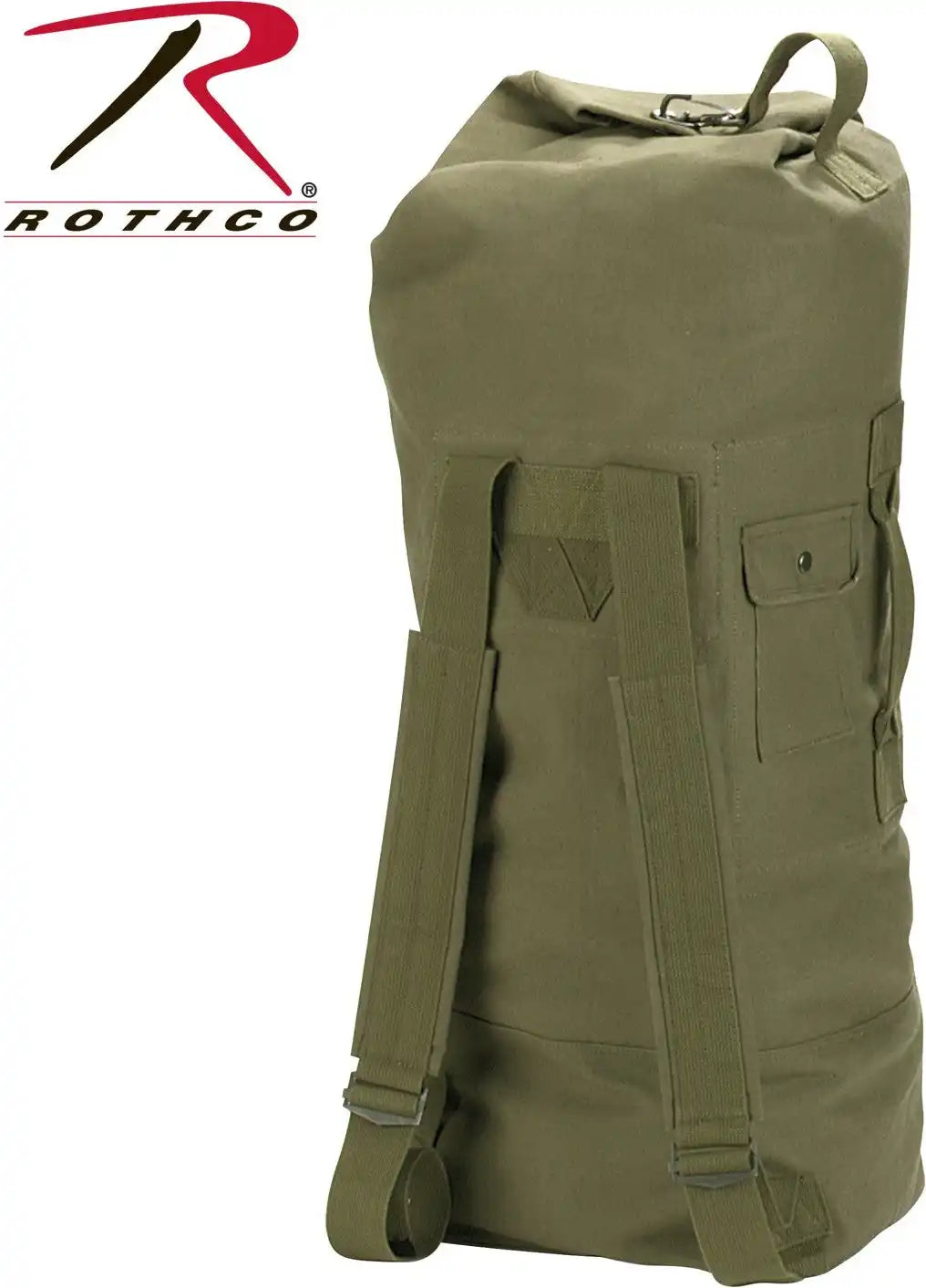 Rothco G.i. Style Canvas Double Strap Duffle Bag