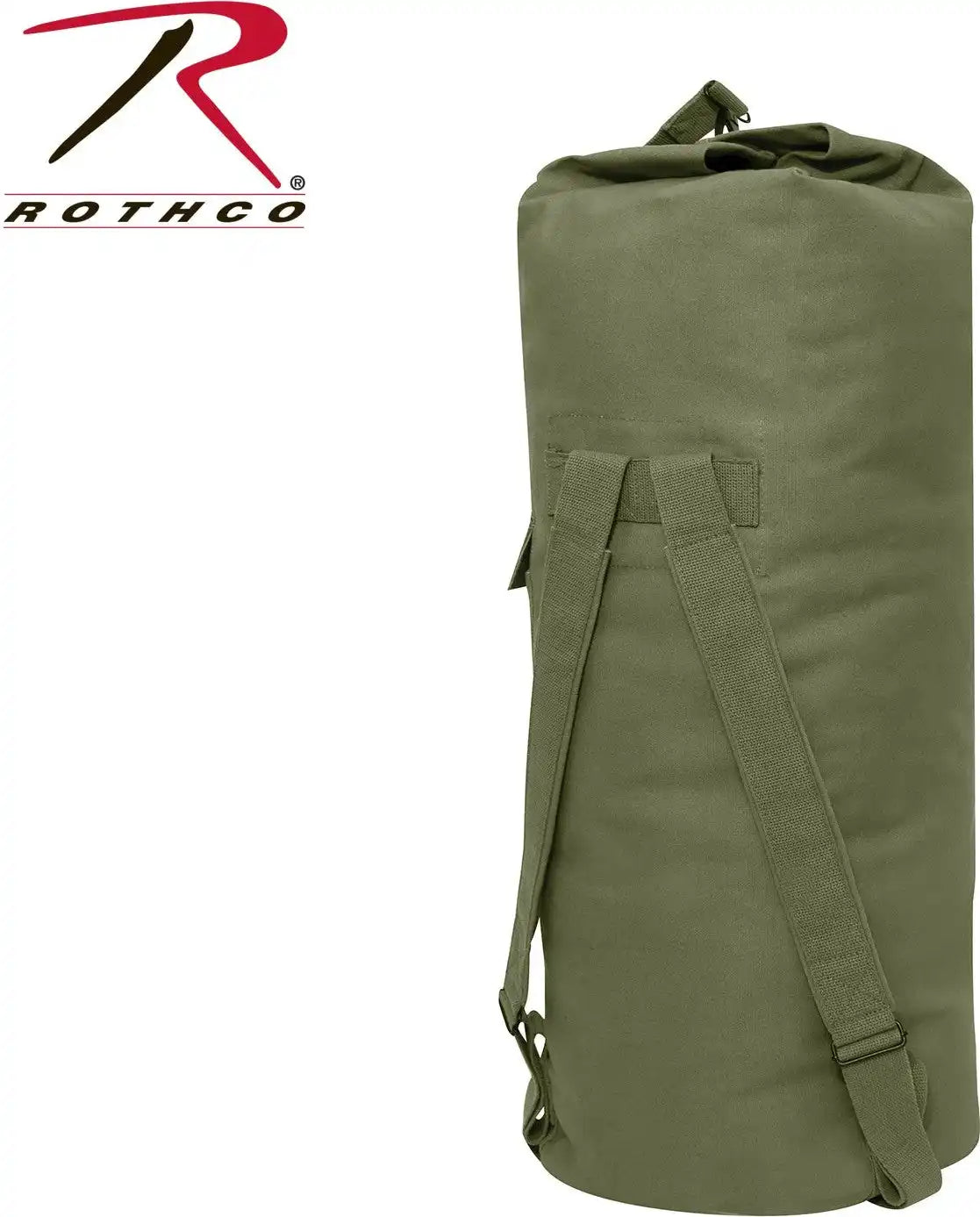Rothco G.i. Style Canvas Double Strap Duffle Bag
