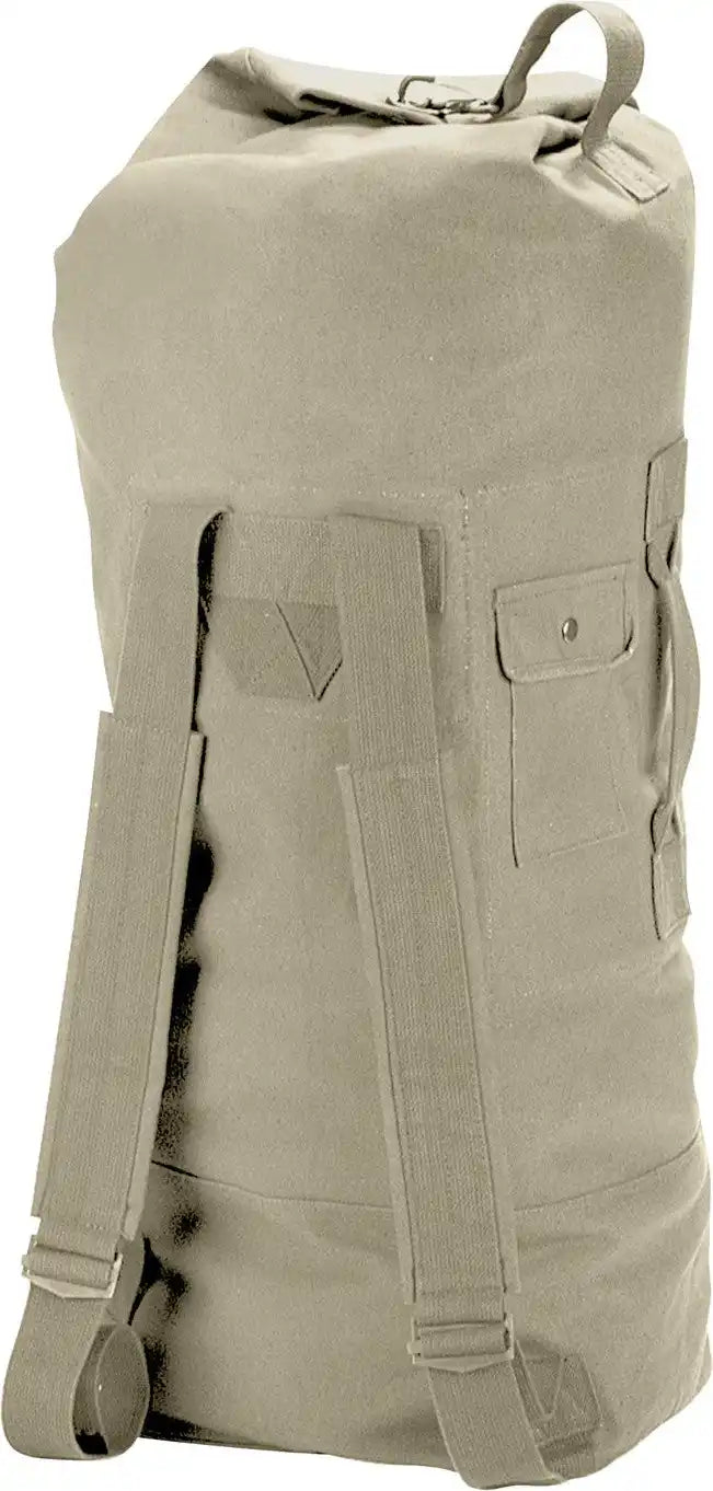 Rothco G.i. Style Canvas Double Strap Duffle Bag