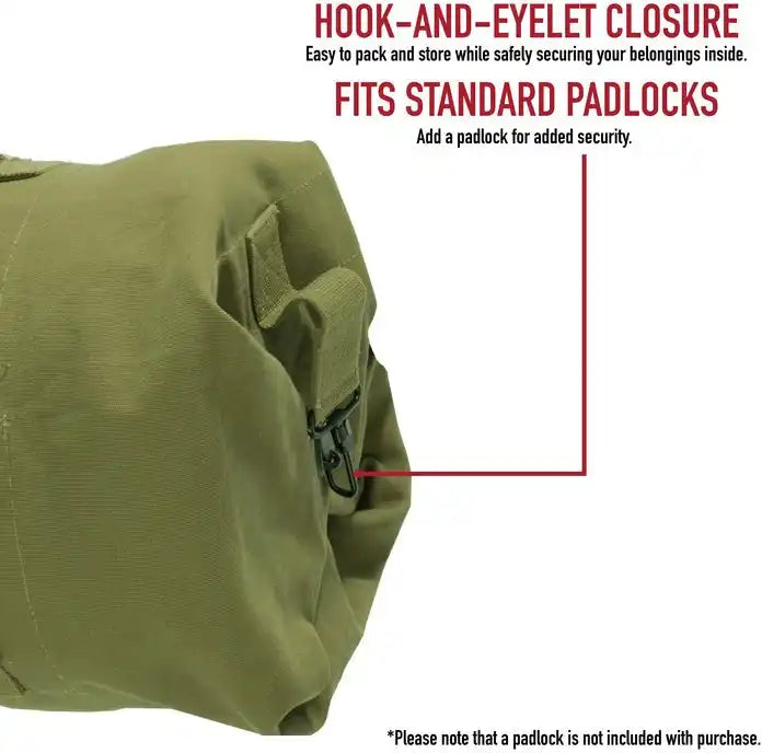 Rothco G.i. Style Canvas Double Strap Duffle Bag