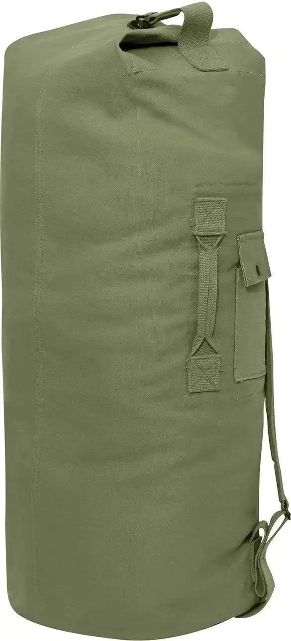 Rothco G.i. Style Canvas Double Strap Duffle Bag