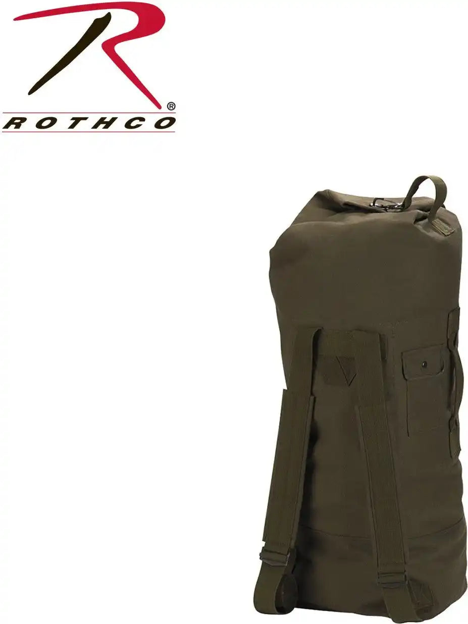 Rothco G.i. Style Canvas Double Strap Duffle Bag