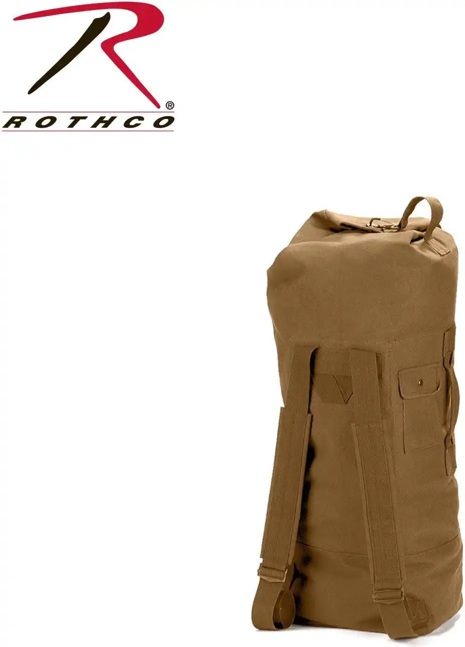 Rothco G.i. Style Canvas Double Strap Duffle Bag