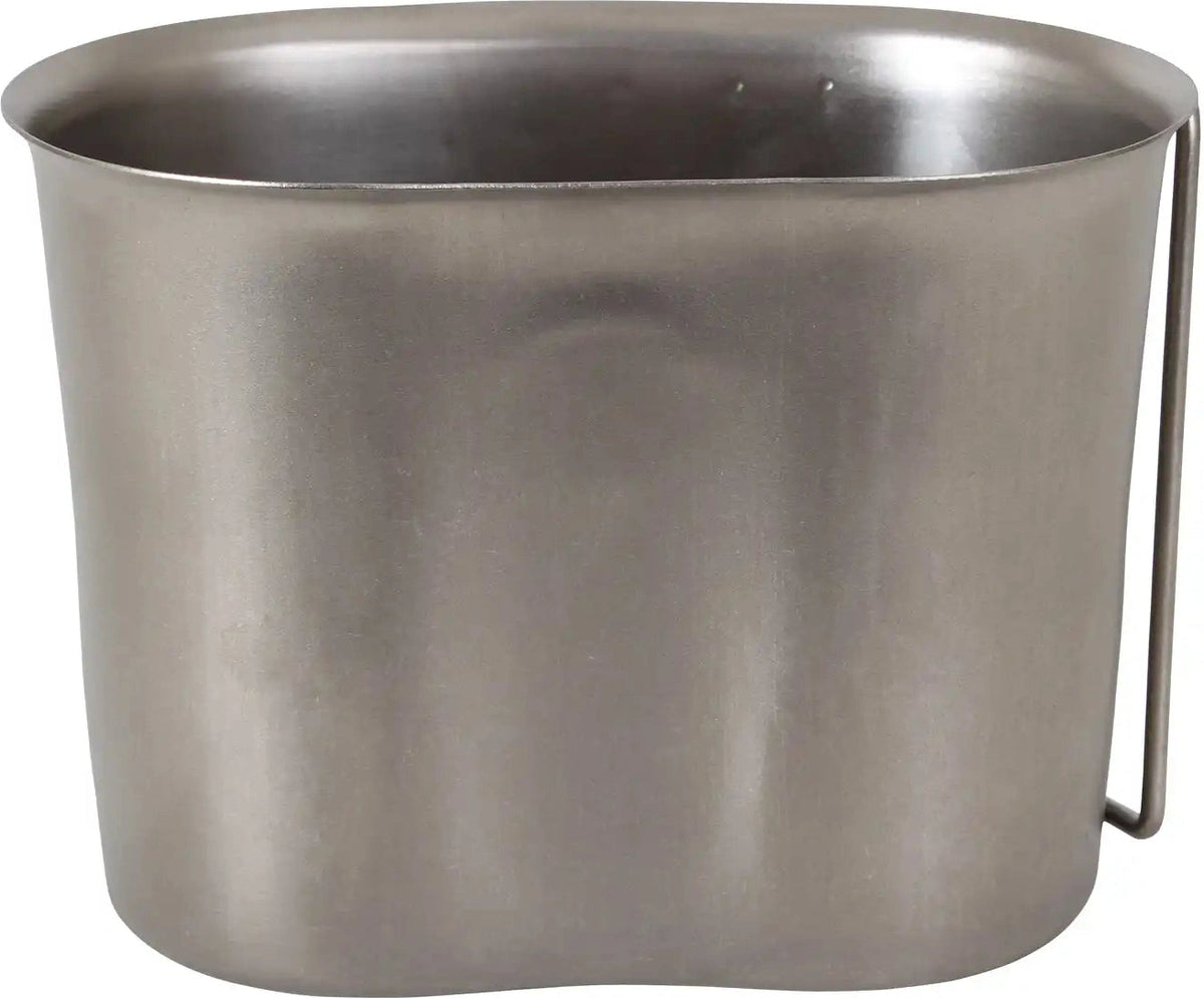 Rothco G.i. Style Stainless Steel Canteen Cup Silver