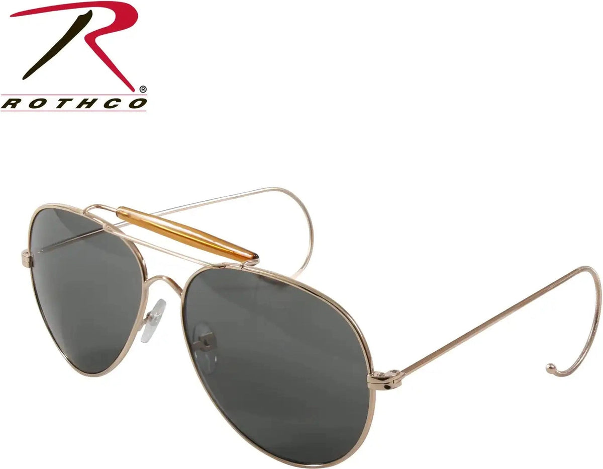 Rothco G.i. Type Air Force Pilots Sunglasses with Case
