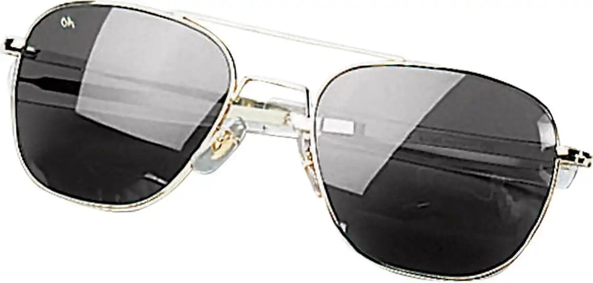 Rothco G.i. Type Aviator Sunglasses Gold / Smoke / 52 Mm
