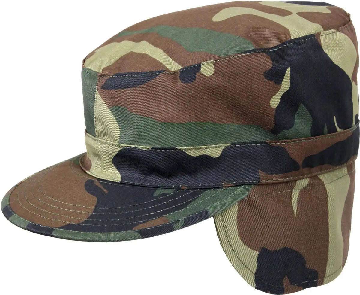 Rothco G.i. Type Combat Caps with Flaps Olive Drab / 7 3/4