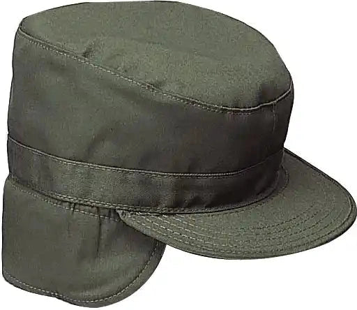 Rothco G.i. Type Combat Caps with Flaps Olive Drab / 7 3/4