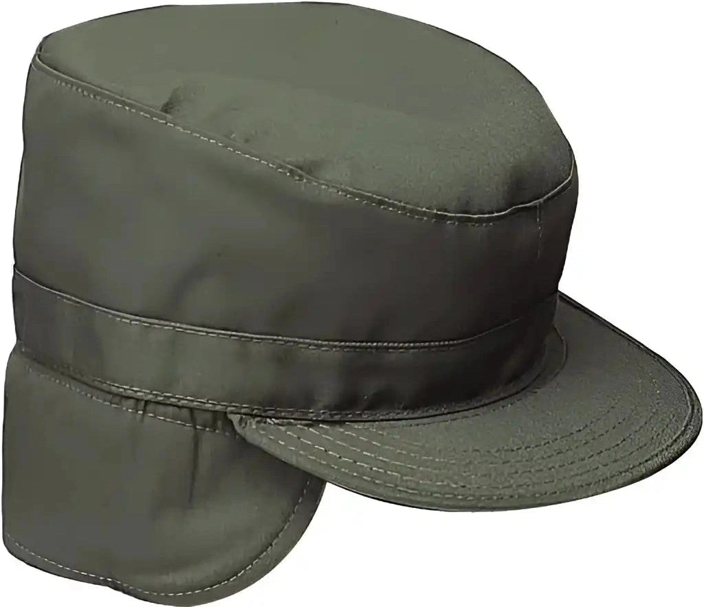 Rothco G.i. Type Combat Caps with Flaps Olive Drab / 7 3/4
