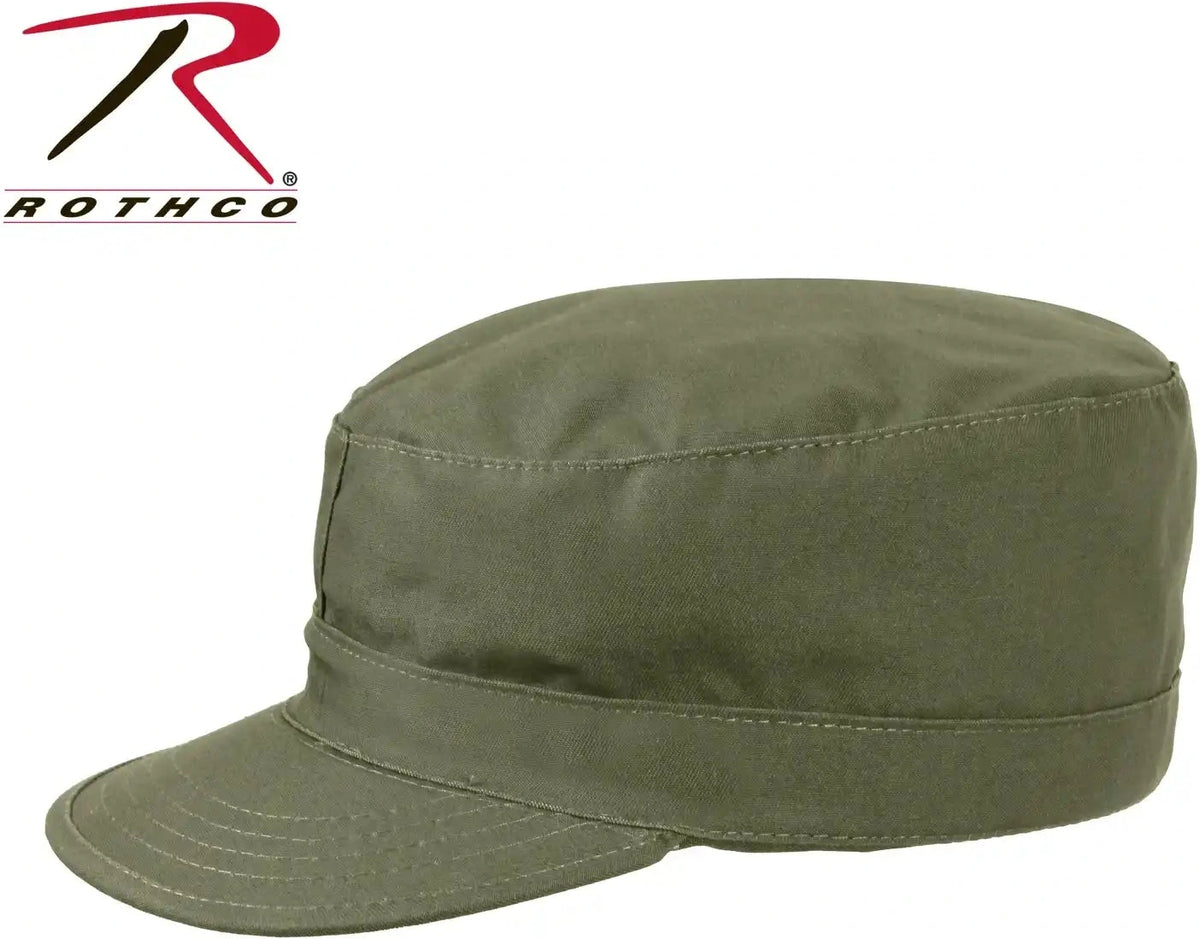 Rothco G.i. Type Combat Caps with Flaps Olive Drab / 7 3/4