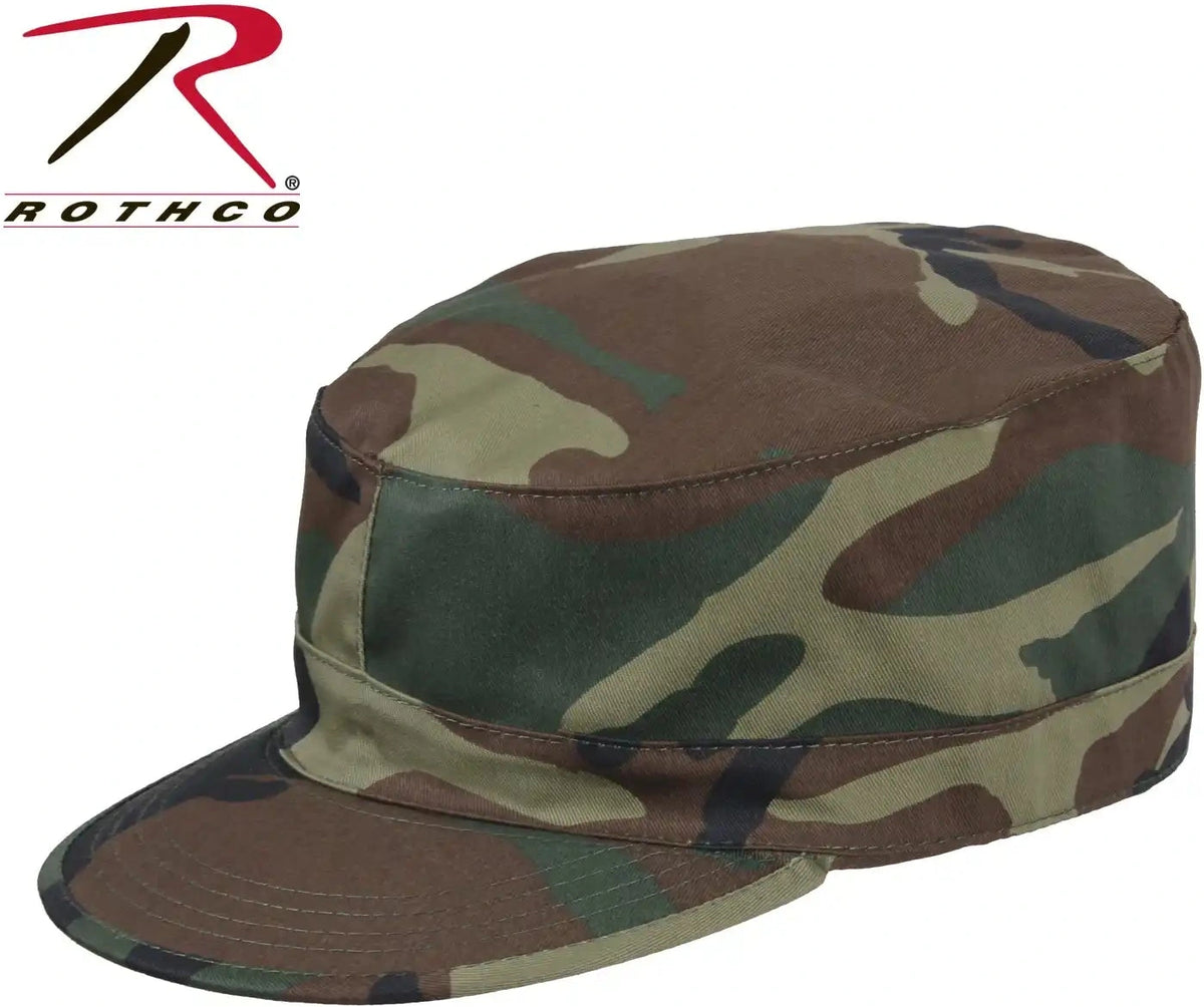 Rothco G.i. Type Combat Caps with Flaps Olive Drab / 7 3/4