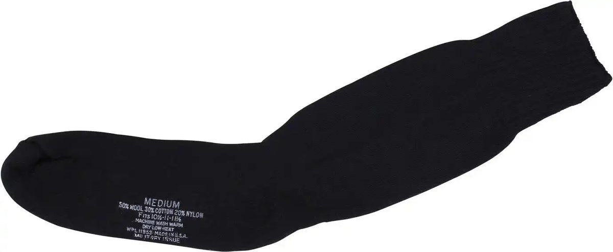 Rothco G.i. Type Cushion Sole Socks Black / s