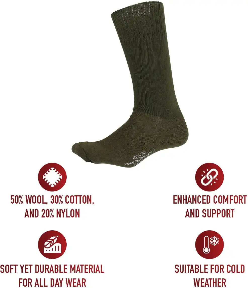 Rothco G.i. Type Cushion Sole Socks