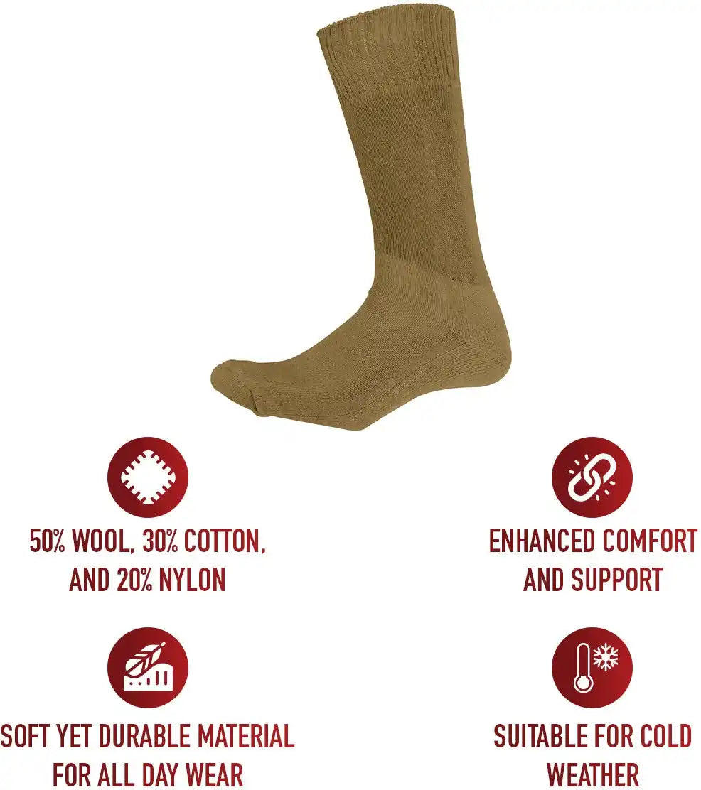 Rothco G.i. Type Cushion Sole Socks