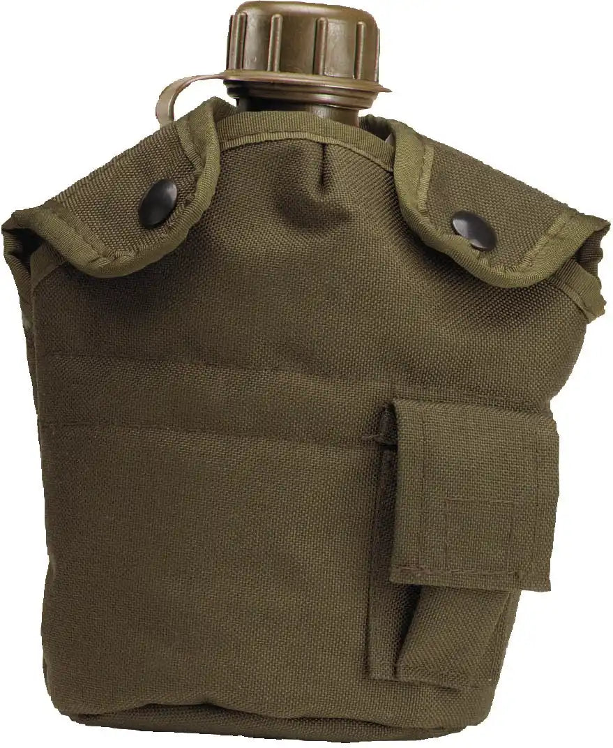 Rothco G.i. Type Enhanced Nylon 1qt. Canteen Cover Olive Drab