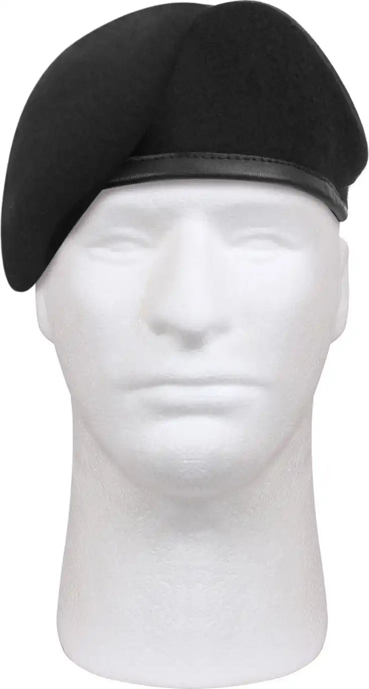 Rothco G.i. Type Inspection Ready Beret Black / 6 3/4