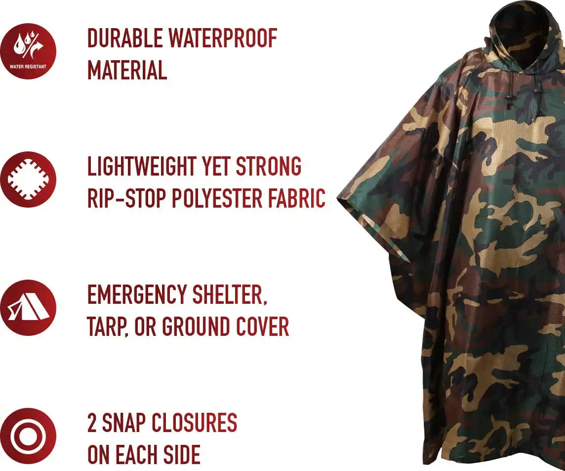 Rothco G.i. Type Rip Stop Poncho
