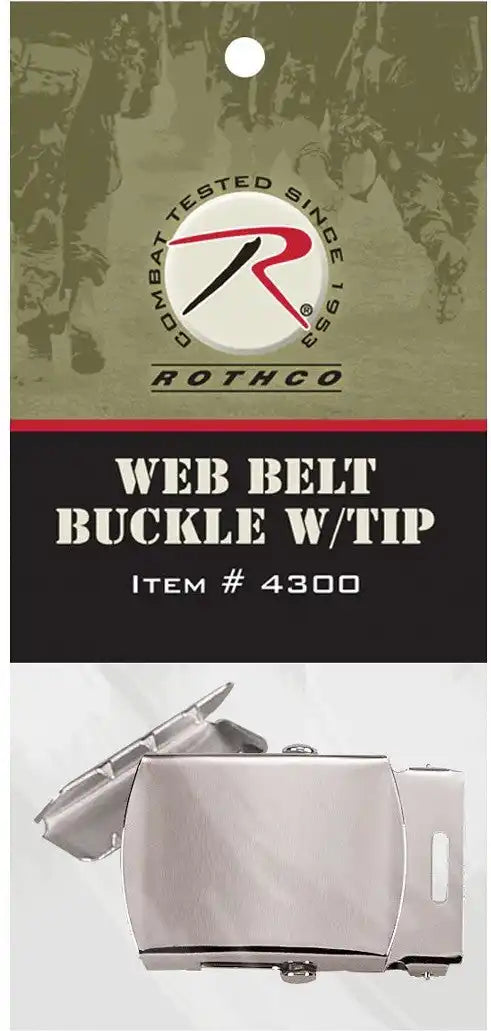 Rothco G.i. Type Web Belt Buckle and Tip Pack