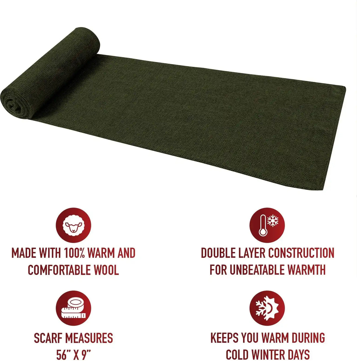 Rothco G.i. Wool Scarf