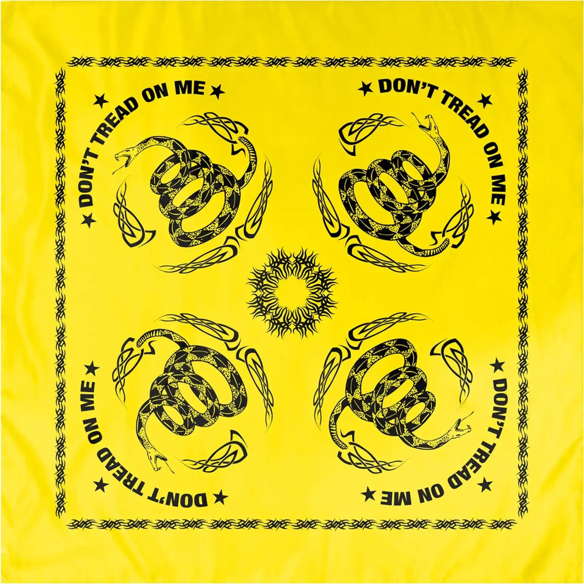Rothco Gadsden Don’t Tread on me Bandana - Yellow / Black