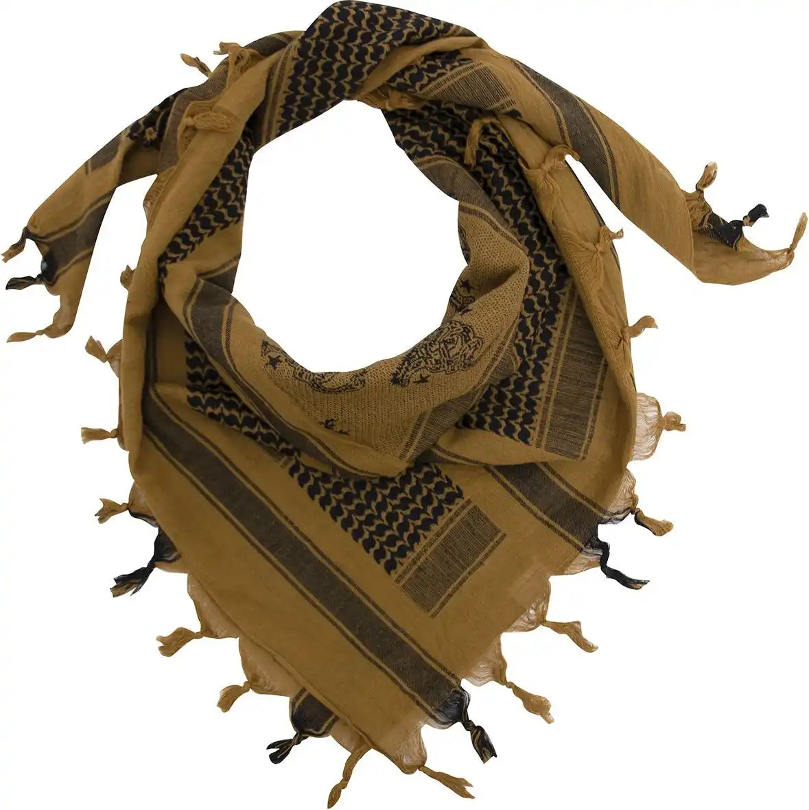 Rothco Gadsden Snake Shemagh Tactical Desert Scarf