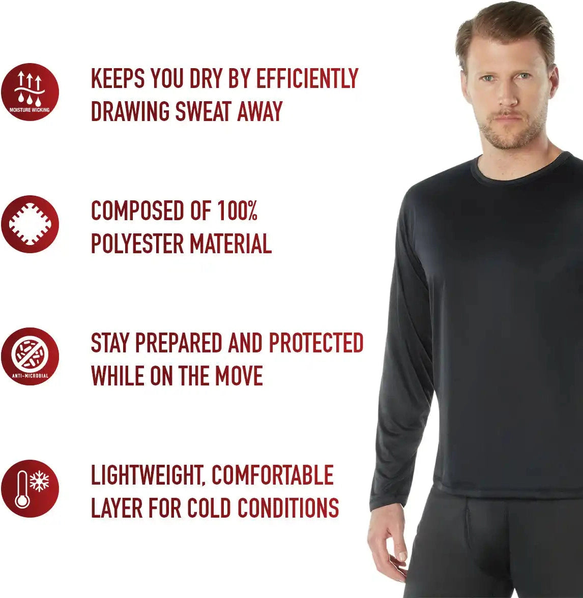 Rothco Gen Iii Silk Weight Underwear Top