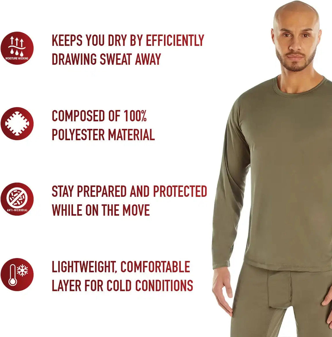 Rothco Gen Iii Silk Weight Underwear Top