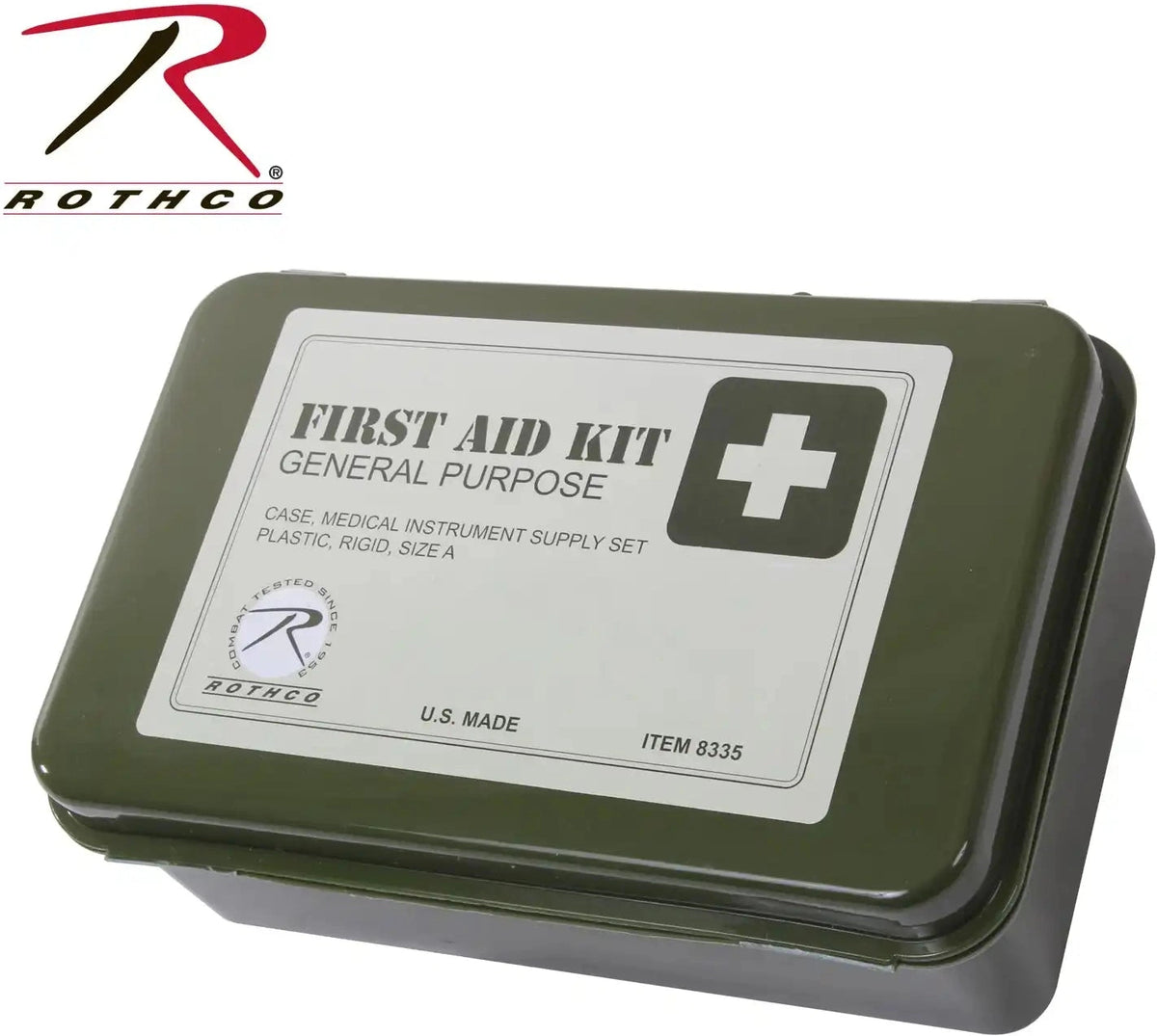 Rothco General Purpose First Aid Kit Adaptable (no Alcohol Prep Pads or Cold Pack)