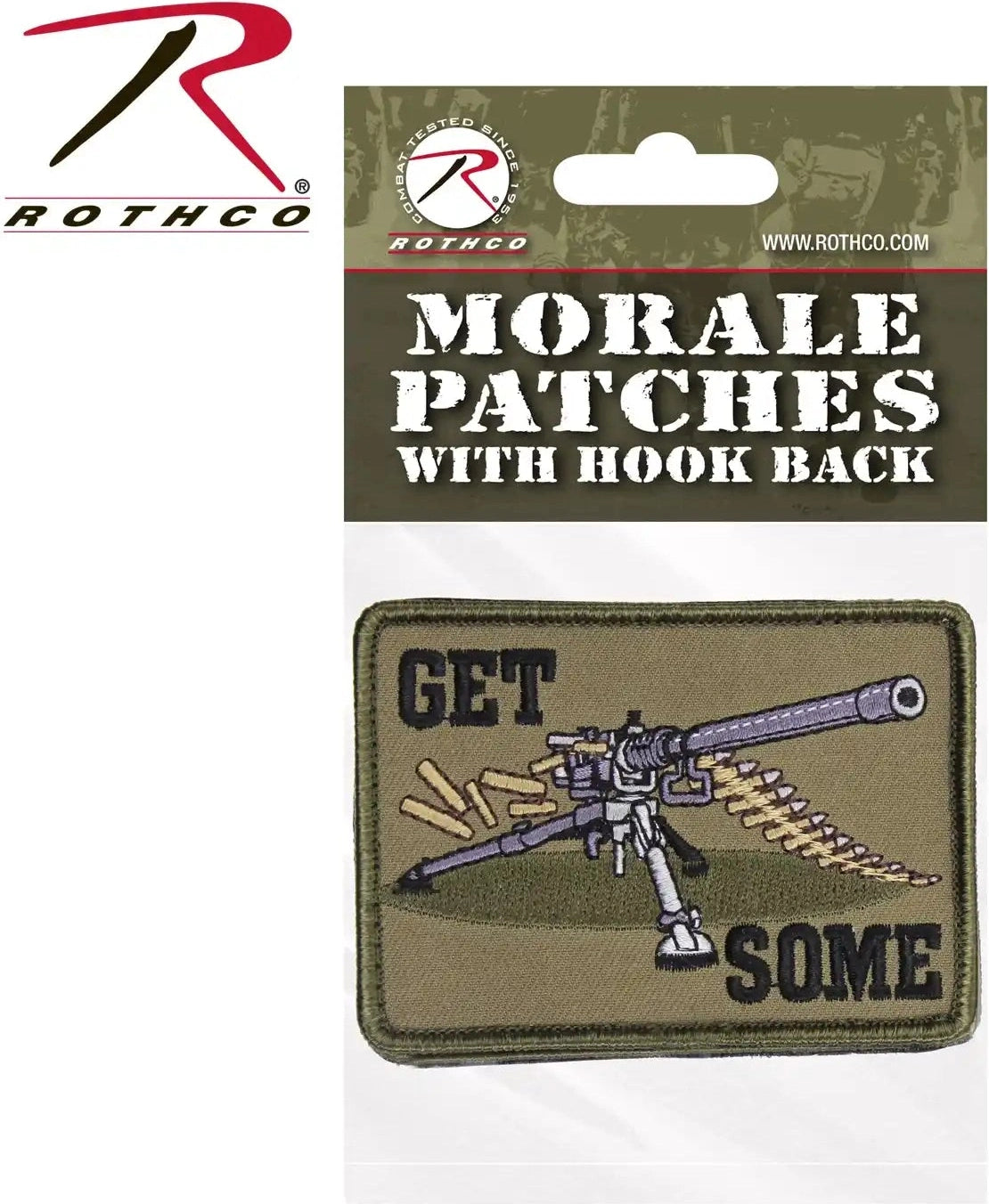 Rothco Get Some Morale Patch Bulk Packaging