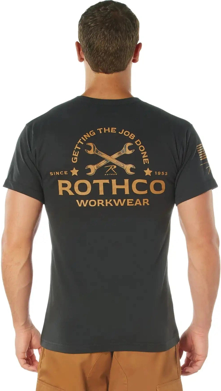 Rothco Getting the Job Done t Shirt Black / s