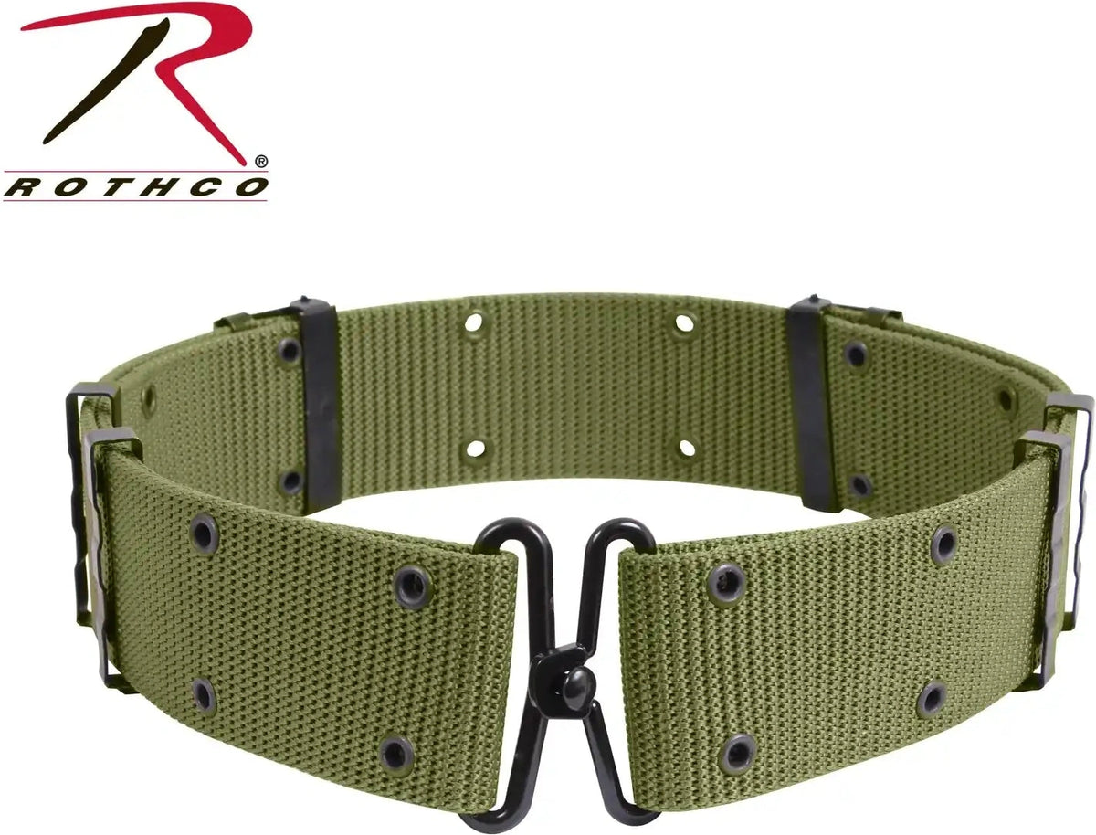 Rothco Gi Style Pistol Belt with Metal Buckles