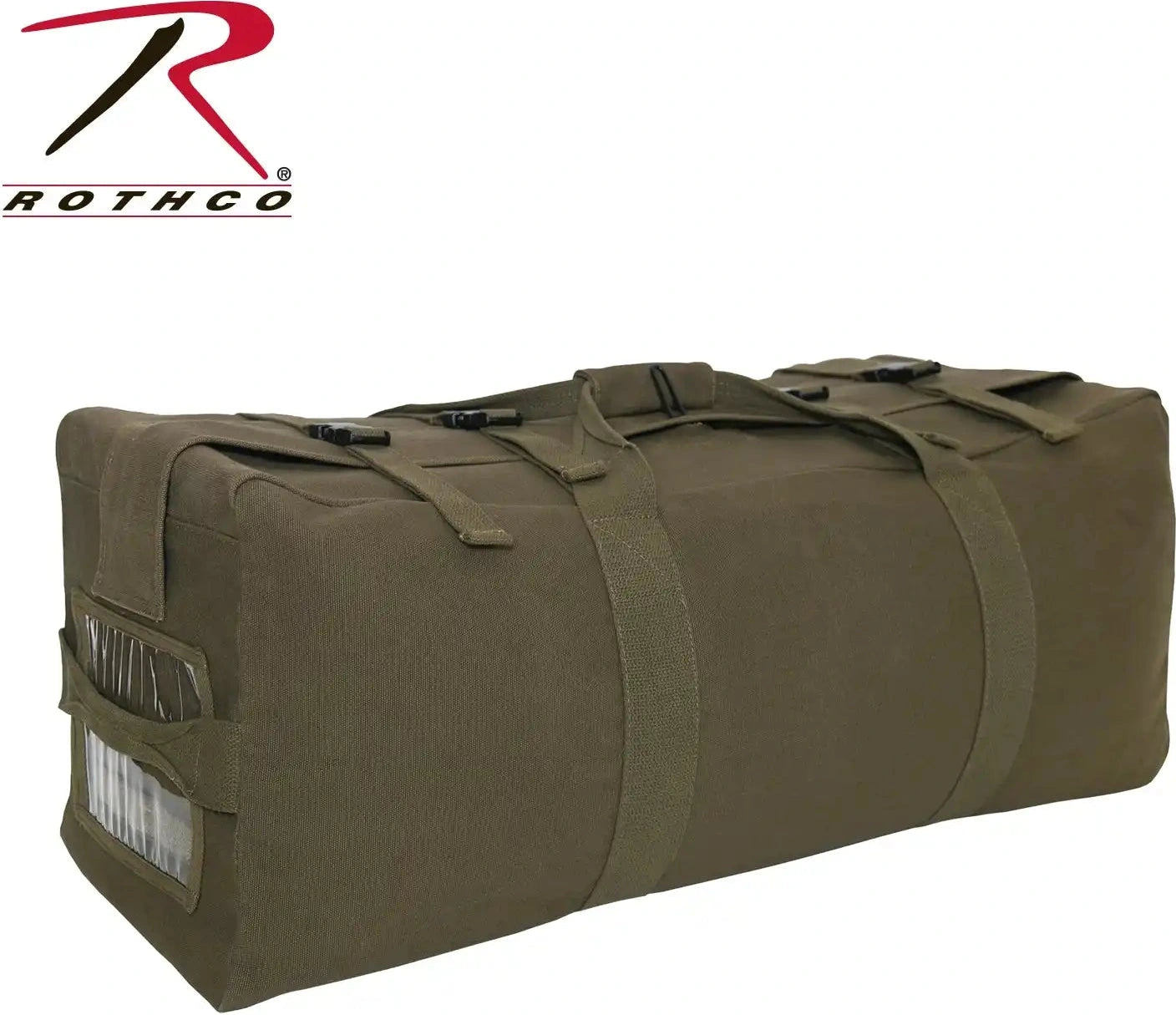 Rothco Gi Type Enhanced Canvas Duffle Bag Olive Drab / one Size