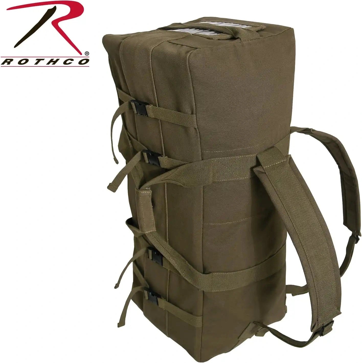 Rothco Gi Type Enhanced Canvas Duffle Bag Olive Drab / one Size