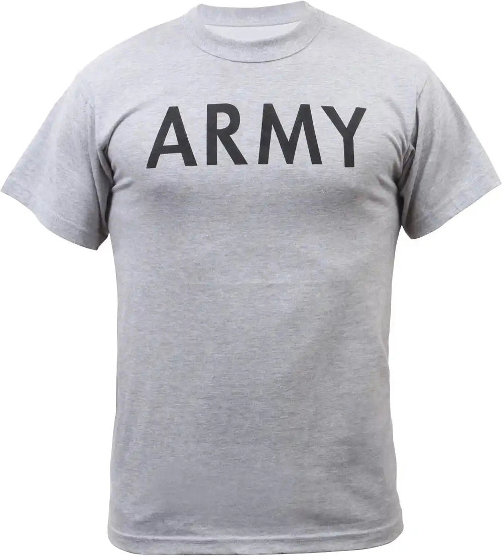 Rothco Grey Physical Training t Shirt