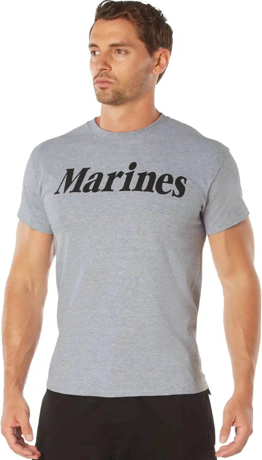 Rothco Grey Physical Training t Shirt Marines / s