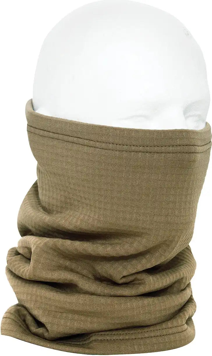 Rothco Grid Fleece Neck Gaiter Gen Iii Level 2 Coyote Brown / one Size
