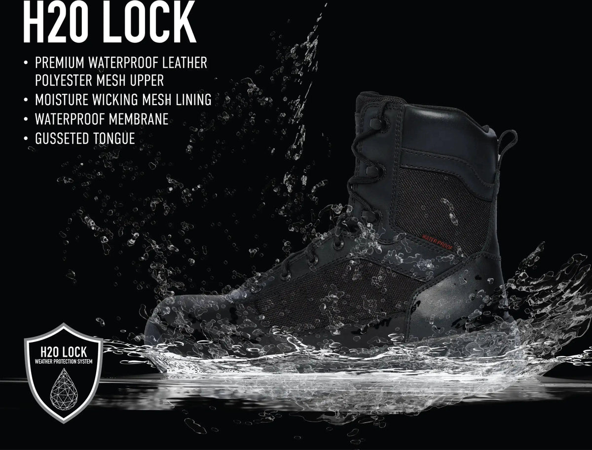 Rothco Guardian 8 Inch Tactical Boot Black / 7.5